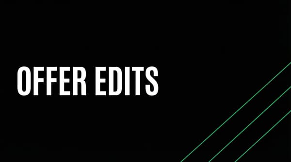 Introducing Offer Edits